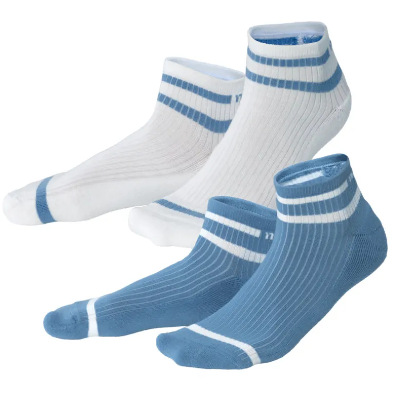 LIVING CRAFTS ORELL | Hohe Sneaker-Socken, 2er Pack^Damen Socken | Socken & Strumpfhosen